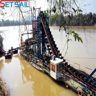 4kw*3-15kw*3 Migration Device Quantity Electric Power Type Mining Machine for River