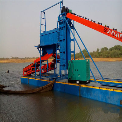 7m-30m Dredging Depth Iron Powder/Tin Mining Equipment for Diamond Mining Boat