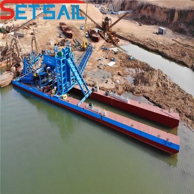 Sand Mining Dredger with Agitate Chute Initial Payment and Estimated Delivery Time