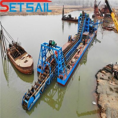 Sand Mining Dredger with Agitate Chute Initial Payment and Estimated Delivery Time