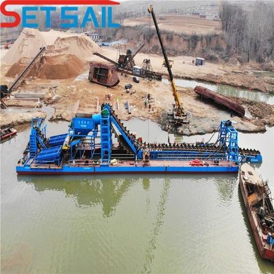 Sand Mining Dredger with Agitate Chute Initial Payment and Estimated Delivery Time