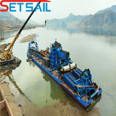 Sand Mining Dredger with Agitate Chute Initial Payment and Estimated Delivery Time