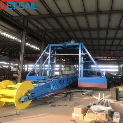 Bucket Chain Gold Dredger with Agitation Chute High Capacity Gold Extraction Solution