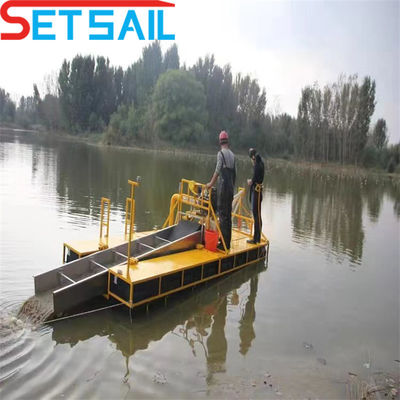 US Customized River Gold Chain Bucket Dredger with Hydrocyclone and Agitation Chute