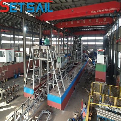 Bucket Chain River Gold Mining Dredger with Jig and 180000.000kg Package Gross Weight