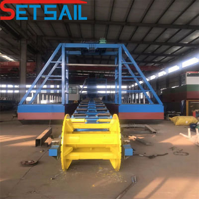 Bucket Chain River Gold Mining Dredger with Jig and 180000.000kg Package Gross Weight
