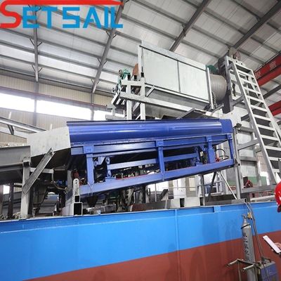 Bucket Chain Mining Dredger with Trommel Screen by Digging Main Motor Power 37kw-200kw