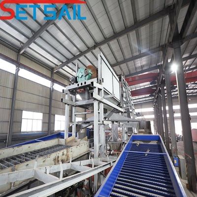 Bucket Chain Mining Dredger with Trommel Screen by Digging Main Motor Power 37kw-200kw