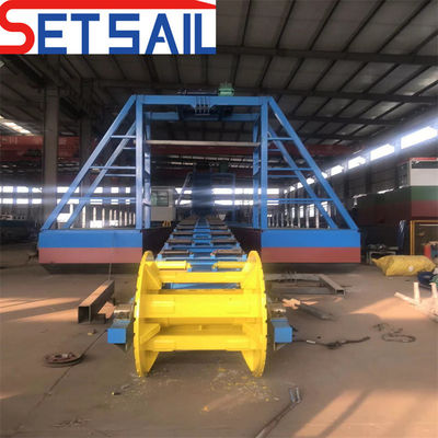 Gold and Diamond Mining Dredger Equipped with QHCBD-3 Diesel Engine Generator Sets