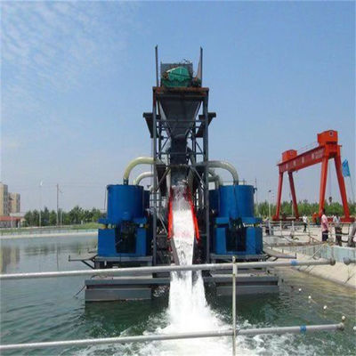 River Diamond Bucket Chain Gold Mining Dredger with 124-200 Piece Chain Quantity
