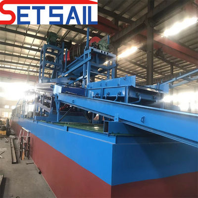 37kw-200kw Digging Main Motor Power Chain Bucket River Mining Dredger for Lake Diamond