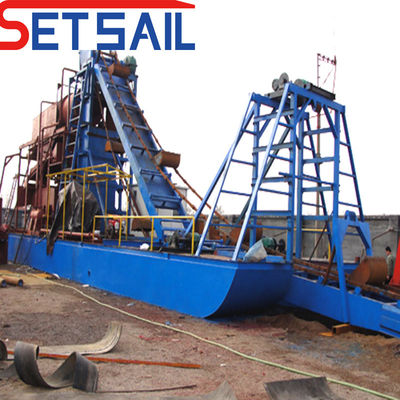 37kw-200kw Digging Main Motor Power Chain Bucket River Mining Dredger for Lake Diamond