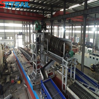 Hydrocyclone Type Full Automatic River Mining Dredger for Reservoir Gold and Diamond