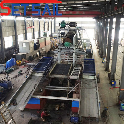 250m3/Hour Bucket Chain Gold Dredger with 4kw*3-15kw*3 Migration Device Quantity