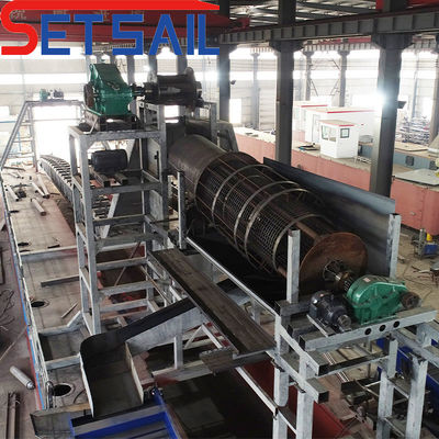 250m3/Hour Bucket Chain Gold Dredger with 4kw*3-15kw*3 Migration Device Quantity