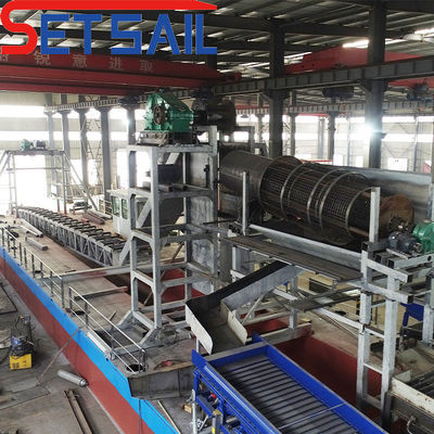 250m3/Hour Bucket Chain Gold Dredger with 4kw*3-15kw*3 Migration Device Quantity