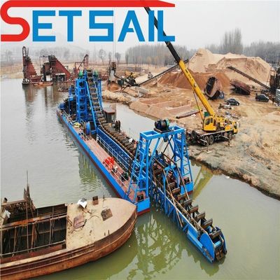 Customization Bucket Chain River Mining Gold Diamond Machine for Tin Customized Request