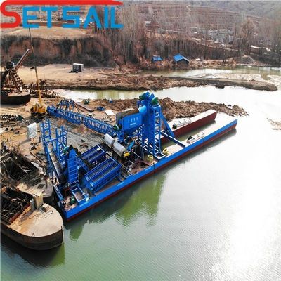 150 Cubic Meter Chain Bucket Boat for Diamond Mining Shipping Cost and Delivery Time