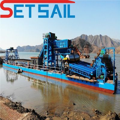 150 Cubic Meter Gold Mining Equipment Customized with River Sand and Mining Function