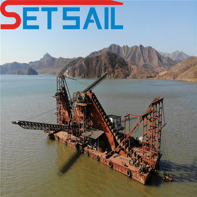 150 Cubic Meter Gold Mining Equipment Customized with River Sand and Mining Function