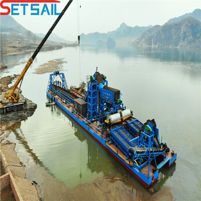 Electric Power and Chain Bucket Type Sand Dredger with Tremendous Capacity 60m3-500m3
