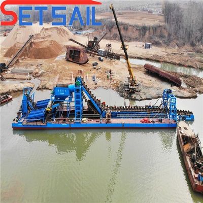 Customized High Dredging Depth Chain Bucket Sand and Mud Dredger with Return refunds