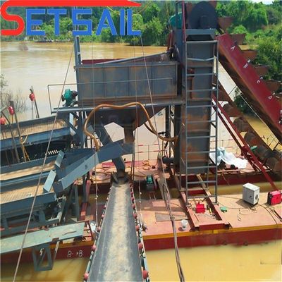 Customized High Dredging Depth Chain Bucket Sand and Mud Dredger with Return refunds
