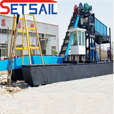 1.4mx1.2m-2.6mx1.5m Drum Screen Length .Diameter Gold Mining Dredger for River Dredging