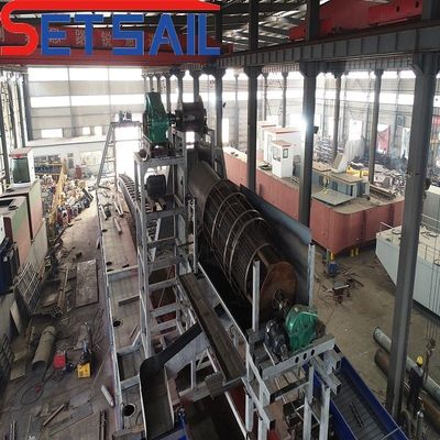 4kw X 3-10kw X3 Migration Device Chain Bucket Gold Dredger for River Mining Machinery