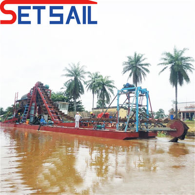 River Gold and Diamond Mining Machinery with Centrifuge 172PCS-200PCS Chain Quantity