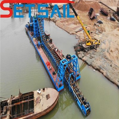 180000.000kg Gross Weight Package Made River Chain Bucket Mining Machinery for Diamond
