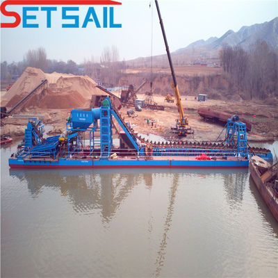 86PCS-100PCS Hight 1.0m-2m River Chain Bucket Gold Mining Machinery with Centrifuge