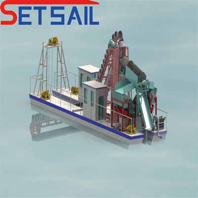 128-176PCS Customizable Chain Bucket River Sand Gold Machine for Lake Gold Diamond