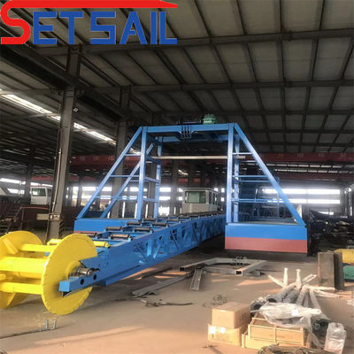 MM-31 Large Capacity River Chain Bucket Gold Mining Machinery with 24-38m Total Length