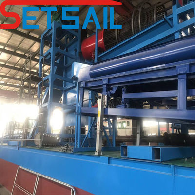 MM-31 Large Capacity River Chain Bucket Gold Mining Machinery with 24-38m Total Length
