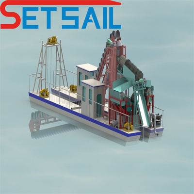 Powerful Electric Multi-Function Chain Bucket River Gold and Diamond Mining Equipment