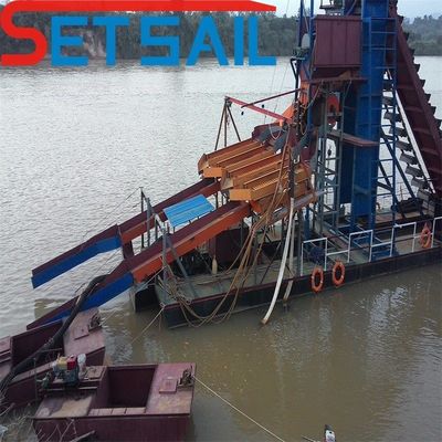 Powerful Electric Multi-Function Chain Bucket River Gold and Diamond Mining Equipment