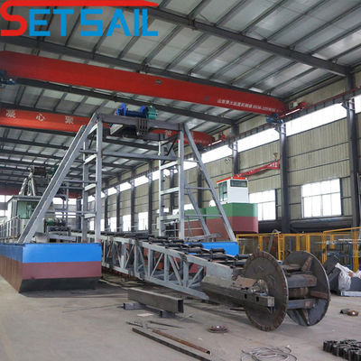 Chain Bucket Sand Dredging Gold Equipment for Diamond at 3800.00cm * 500.00cm * 200.00cm