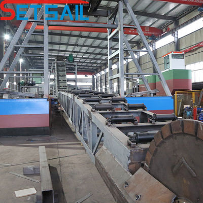 Chain Bucket Sand Dredging Gold Equipment for Diamond at 3800.00cm * 500.00cm * 200.00cm