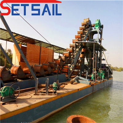 Produced Hydrocyclone Cyclone Type Gold and Diamond Dredger with 60m3-300m3 Capacity