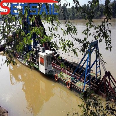 Produced Hydrocyclone Cyclone Type Gold and Diamond Dredger with 60m3-300m3 Capacity