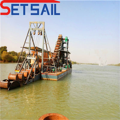 Produced Hydrocyclone Cyclone Type Gold and Diamond Dredger with 60m3-300m3 Capacity