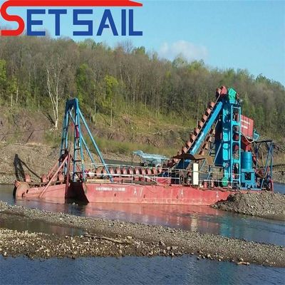Produced Hydrocyclone Cyclone Type Gold and Diamond Dredger with 60m3-300m3 Capacity