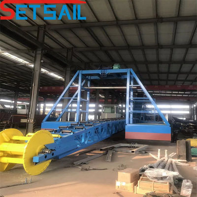 Electric Power Type Chain Bucket Gold Diamond Mining Dredger for Mining Project