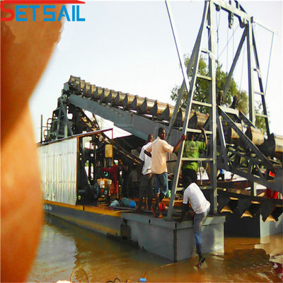 Multi Function River Mining Gold and Diamond Boat with CTD Slot Type in by Set Sail