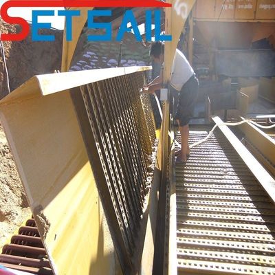 Cummis and Weichai Generator Land Gold Diamond Mining Machinery with Vibration Chute