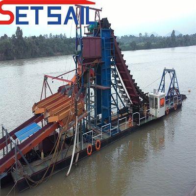 Chain Bucket Mining Dredger for River Diamond QHMB-10 Estimated Delivery Time