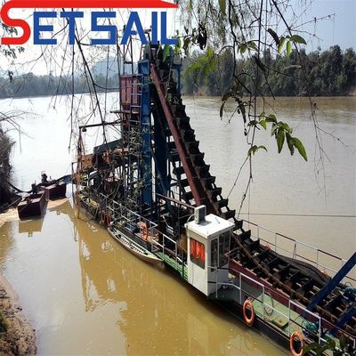 Chain Bucket Mining Dredger for River Diamond QHMB-10 Estimated Delivery Time