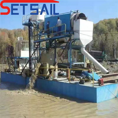Chain Bucket Mining Dredger for River Diamond QHMB-10 Estimated Delivery Time