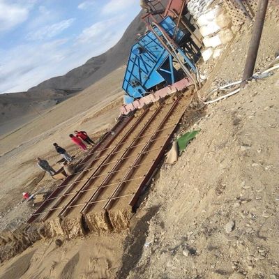 1 Set Min.Order Land Mining Gold and Diamond Machinery Equipment with Agitation Chute